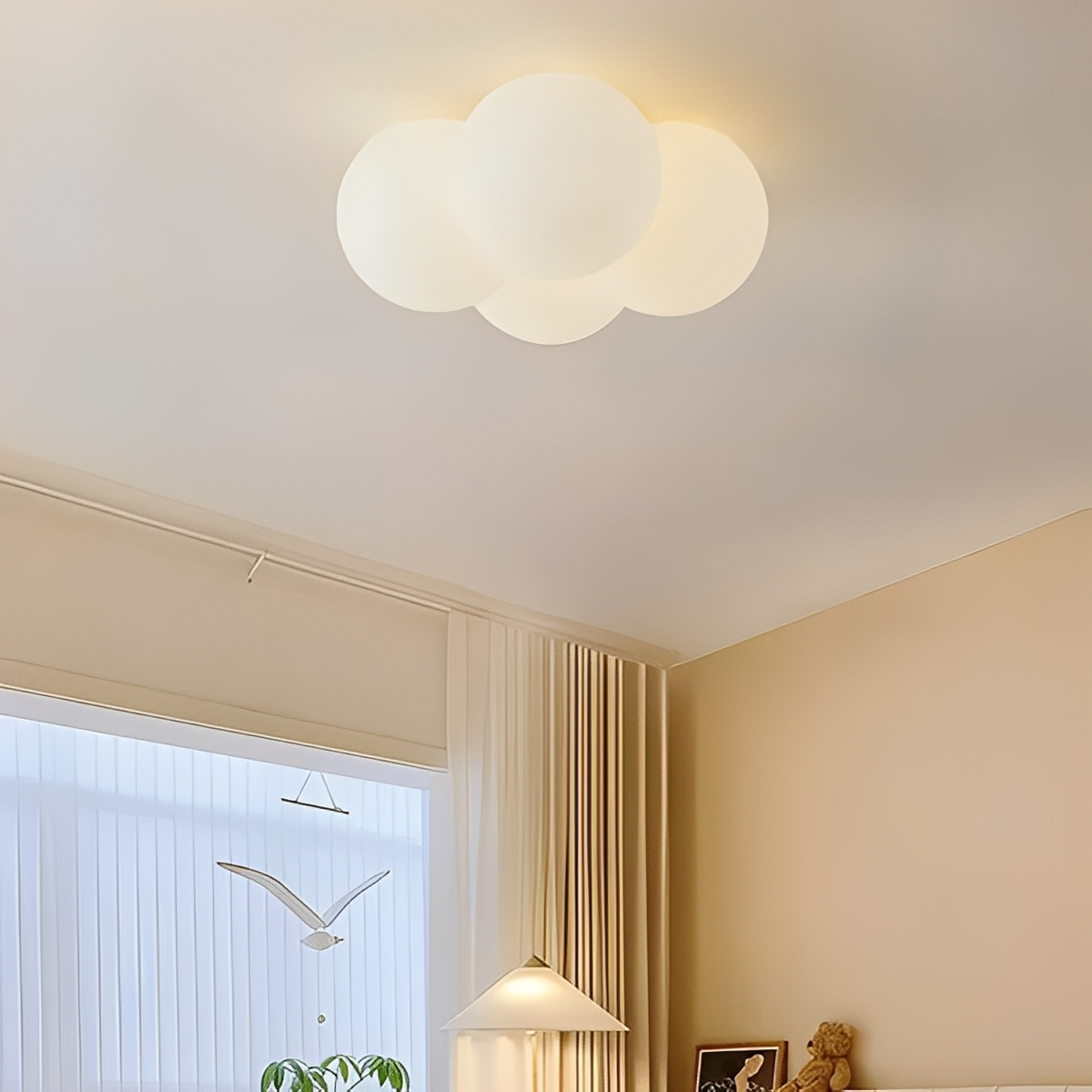 Vina – Moderner Minimalistischer Wolken-Kronleuchter
