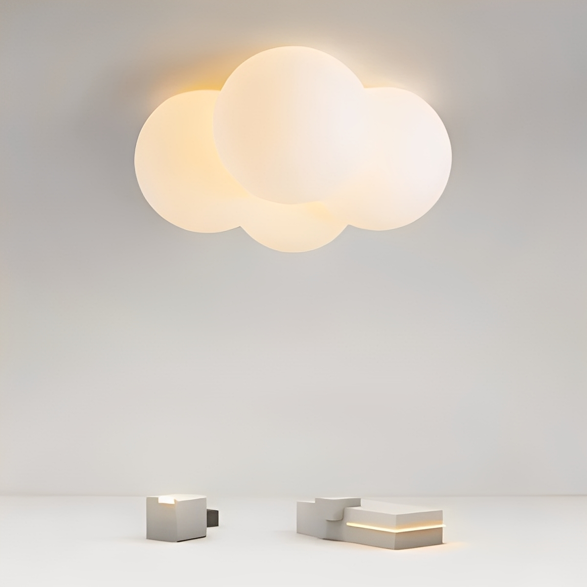 Vina – Moderner Minimalistischer Wolken-Kronleuchter