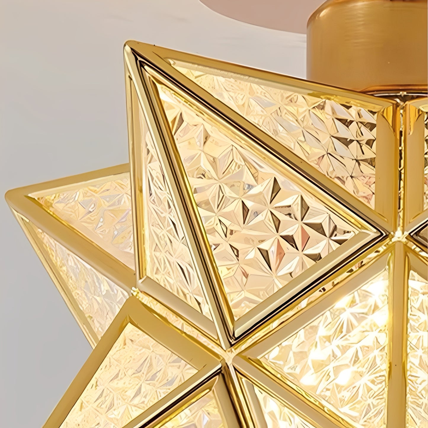 Danny – Kreative Nordic Fünf-Sterne-Deckenlampe