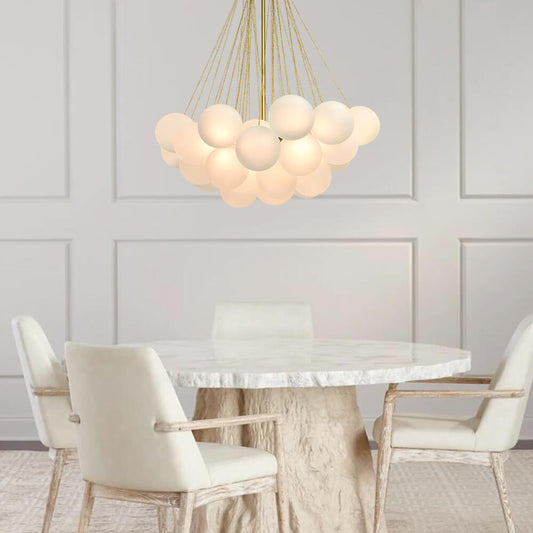 Elly – Kreative Luxus-Glaskugel Pendelleuchte