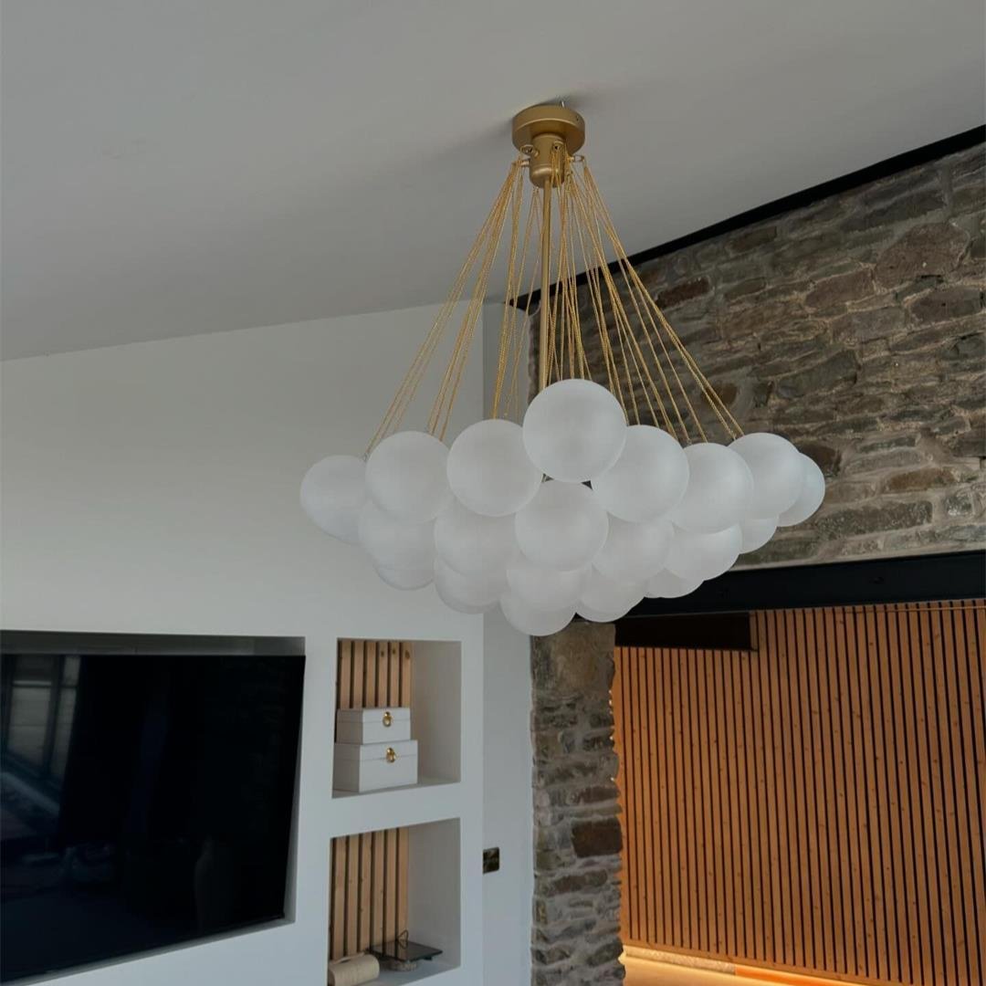 Elly – Kreative Luxus-Glaskugel Pendelleuchte