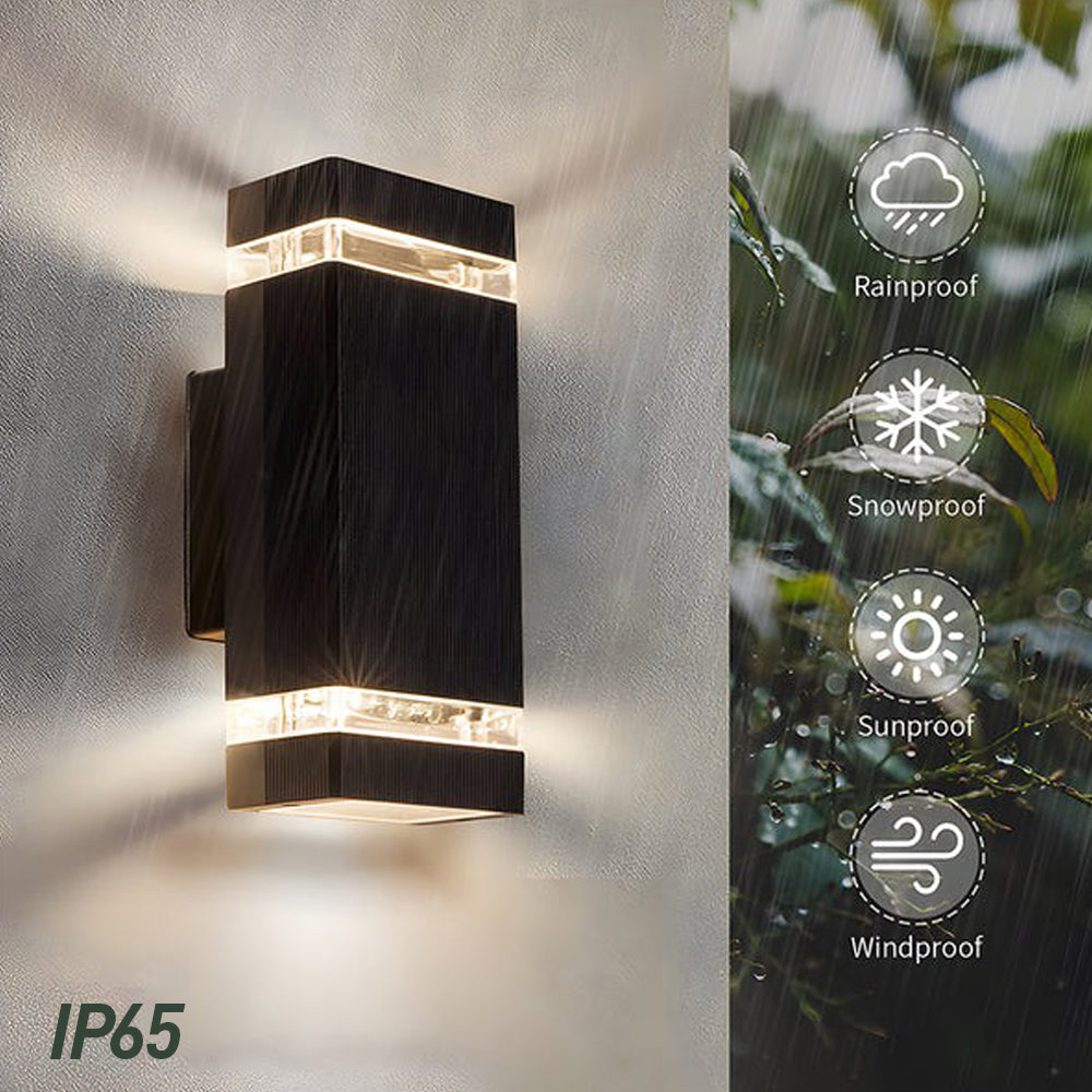 Lukas – Moderne Outdoor-Wandlampe