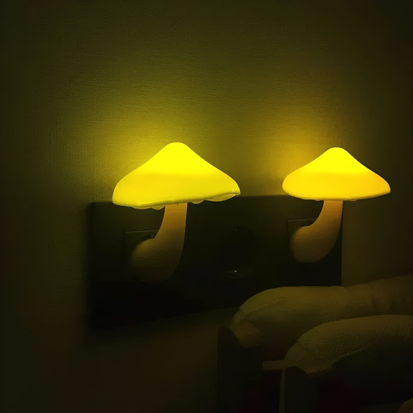 Mushin – Kleines LED-Nachtlicht in Pilzform