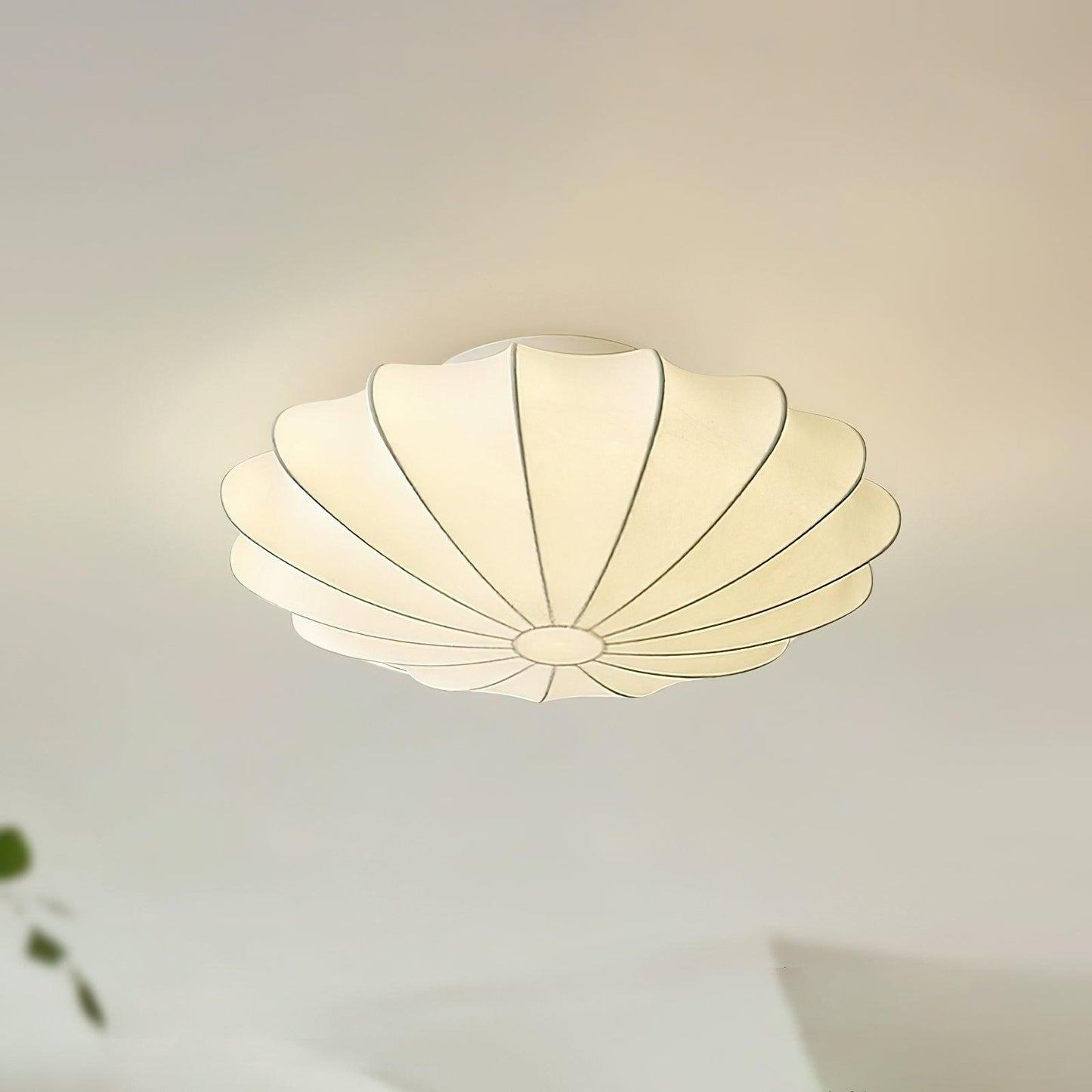 Haruki – Japanische Seiden-Deckenlampe