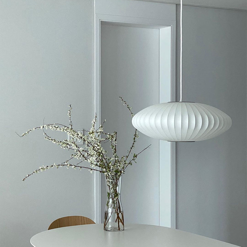 Xieno – Stoff-Kronleuchter im modernen Laternenstil