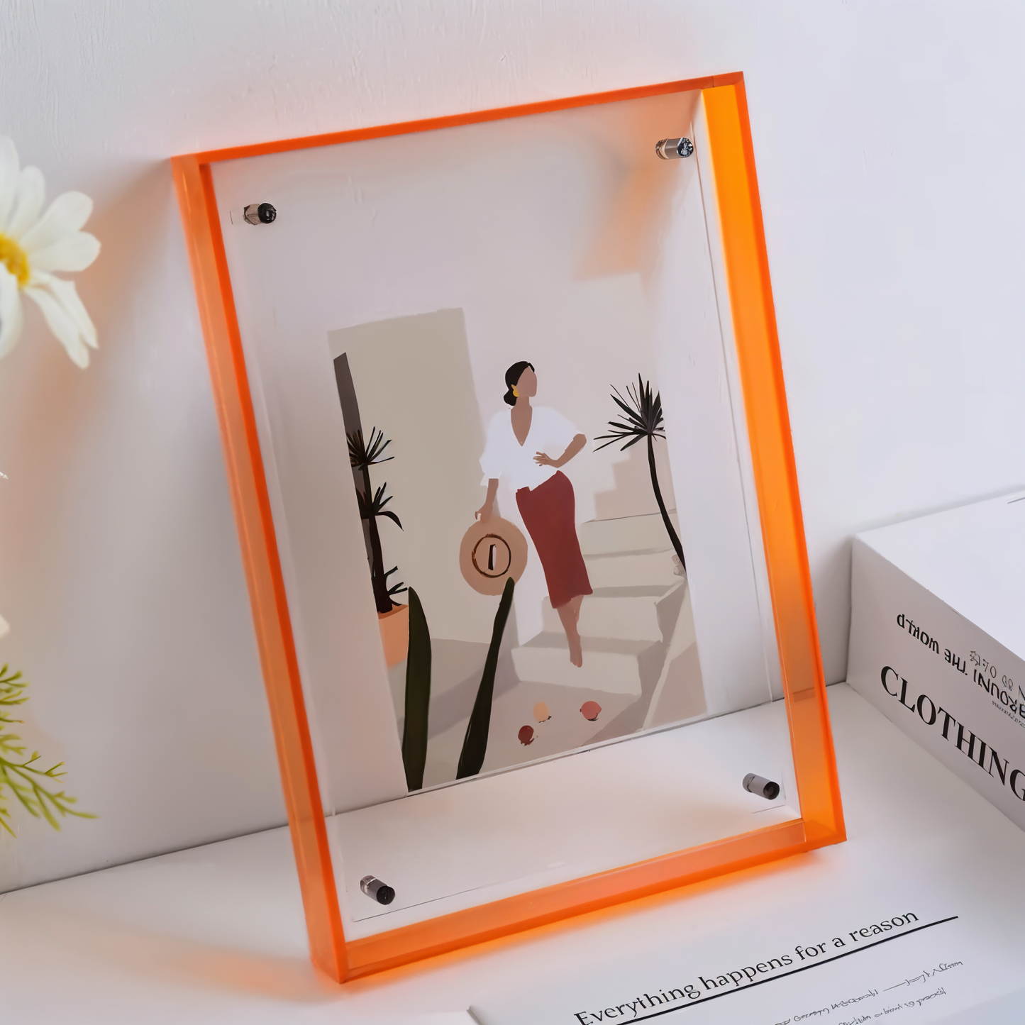 Roxy – Bilderrahmen im Vintage-Neonstil