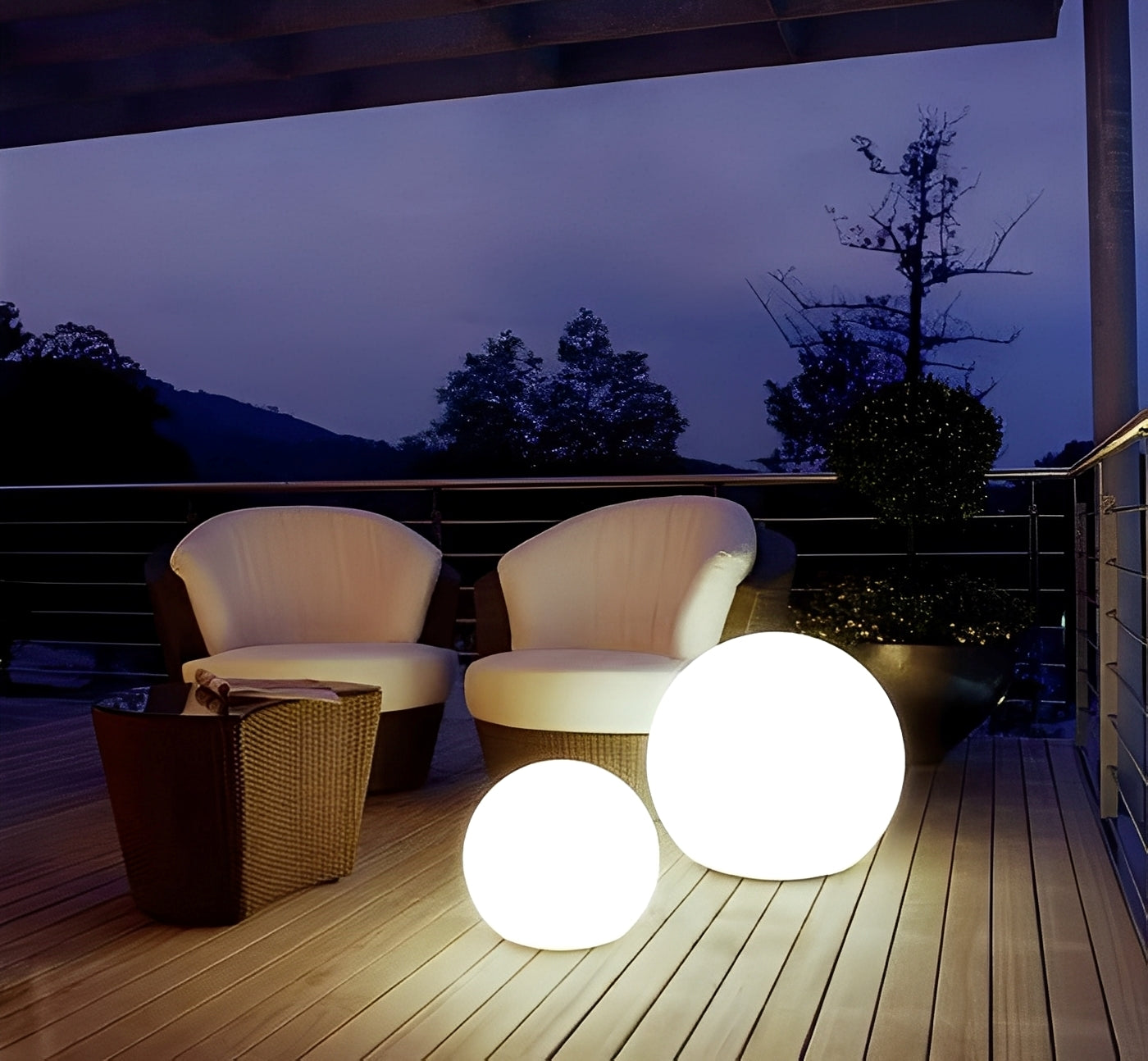 Aris – Wasserdichte Outdoor-Kugellampe