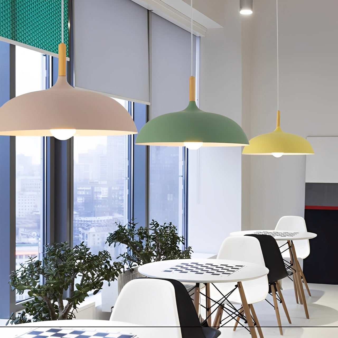 Vera – Kreativer Macaron-Lampen-Kronleuchter