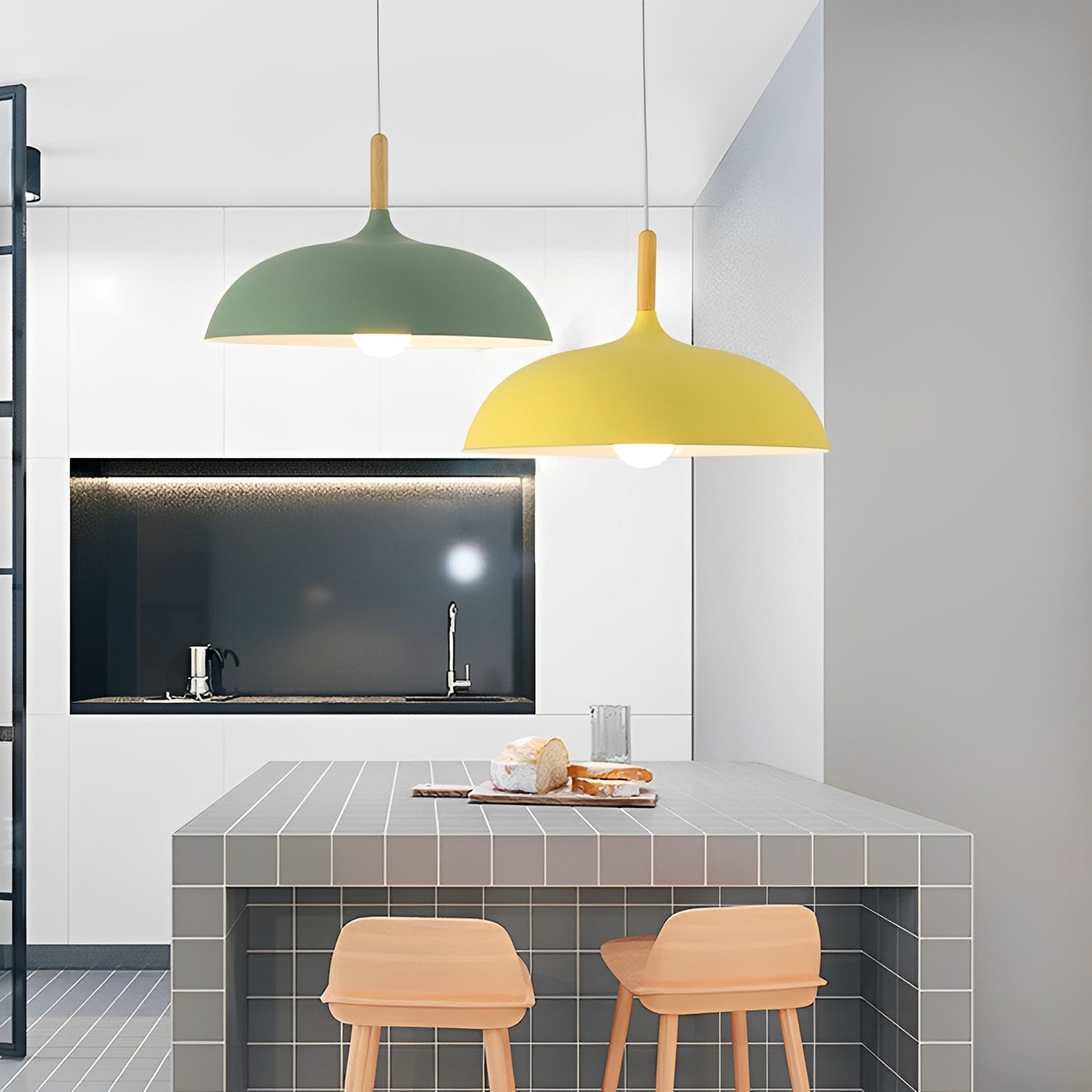 Vera – Kreativer Macaron-Lampen-Kronleuchter
