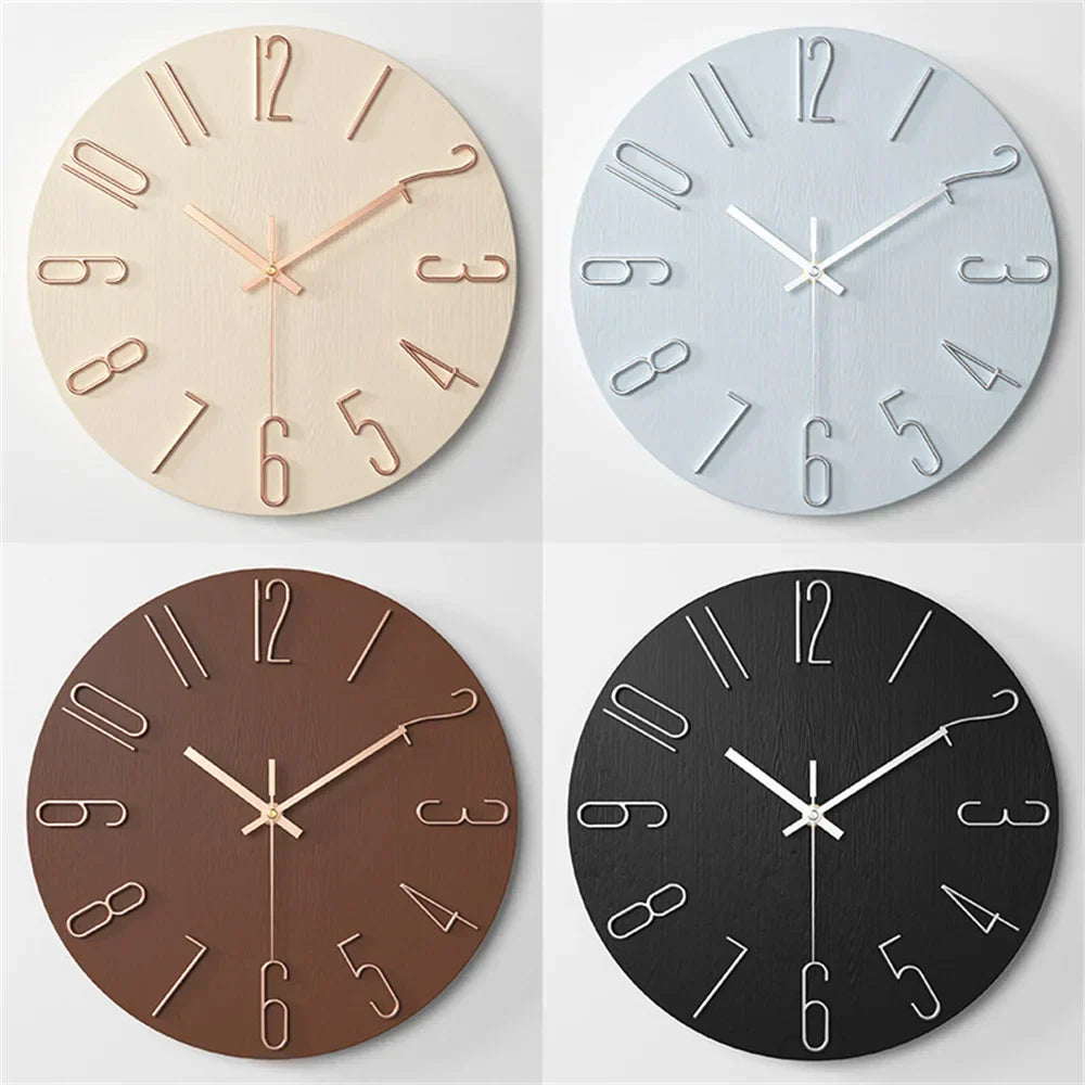 Fiona – Runde Wanduhr