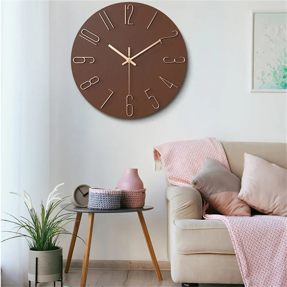 Fiona – Runde Wanduhr
