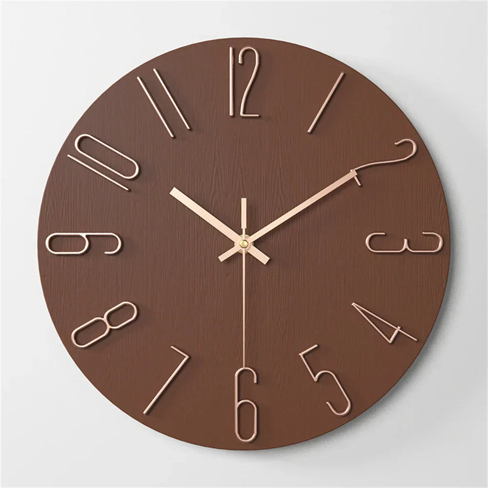 Fiona – Runde Wanduhr