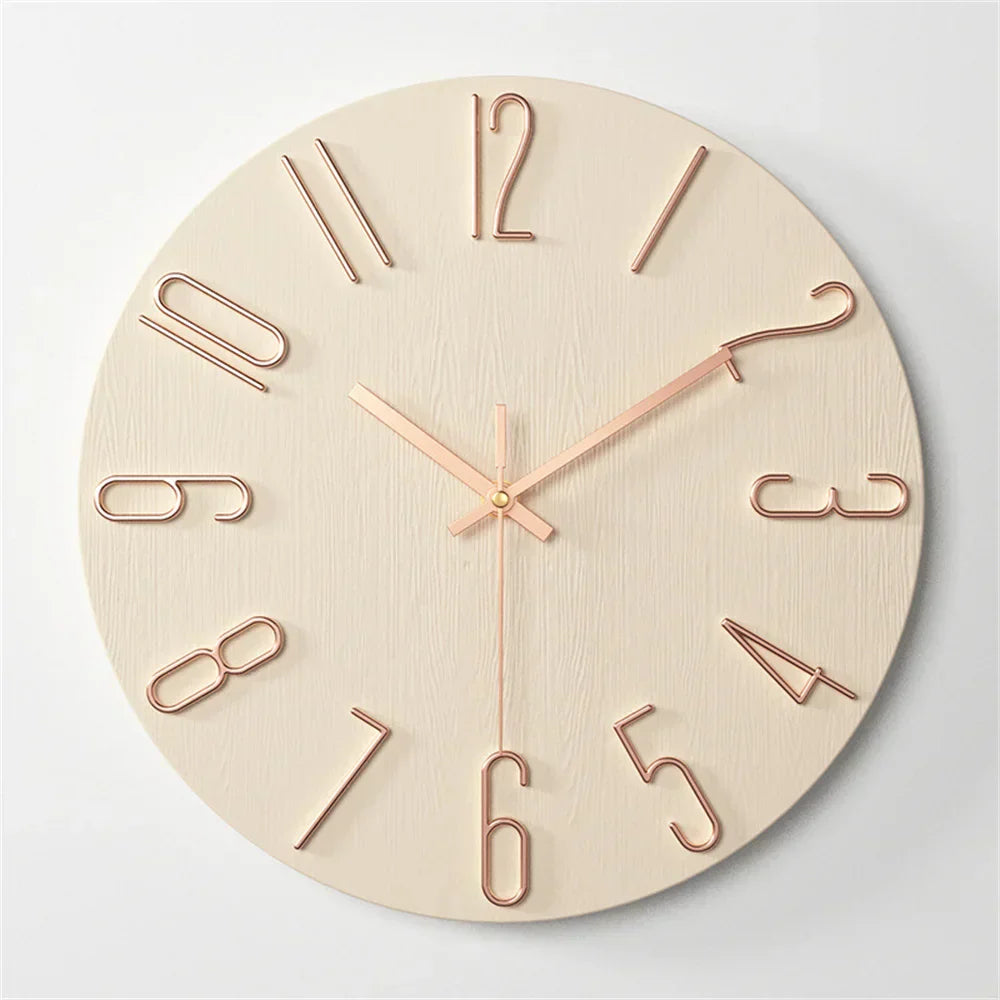 Fiona – Runde Wanduhr