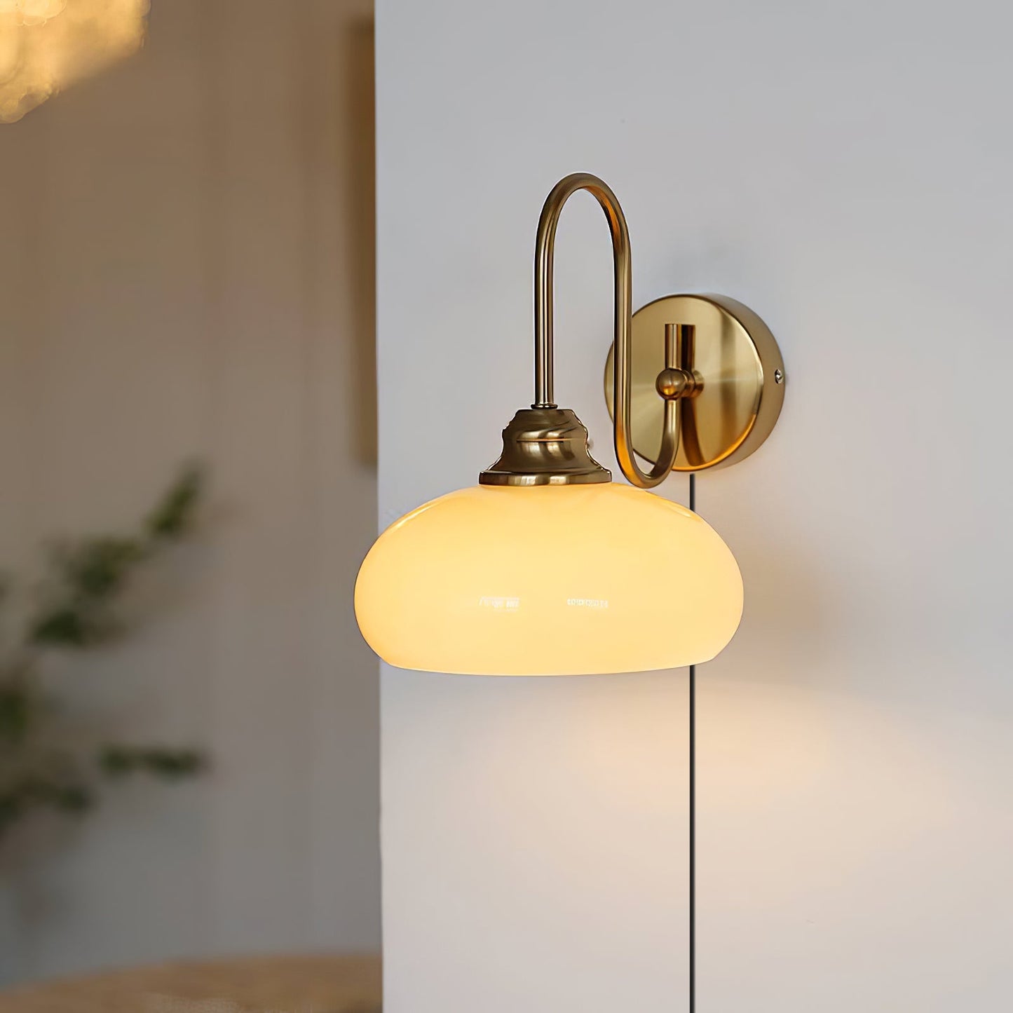 Nova – Glas-Steck-Wandleuchte