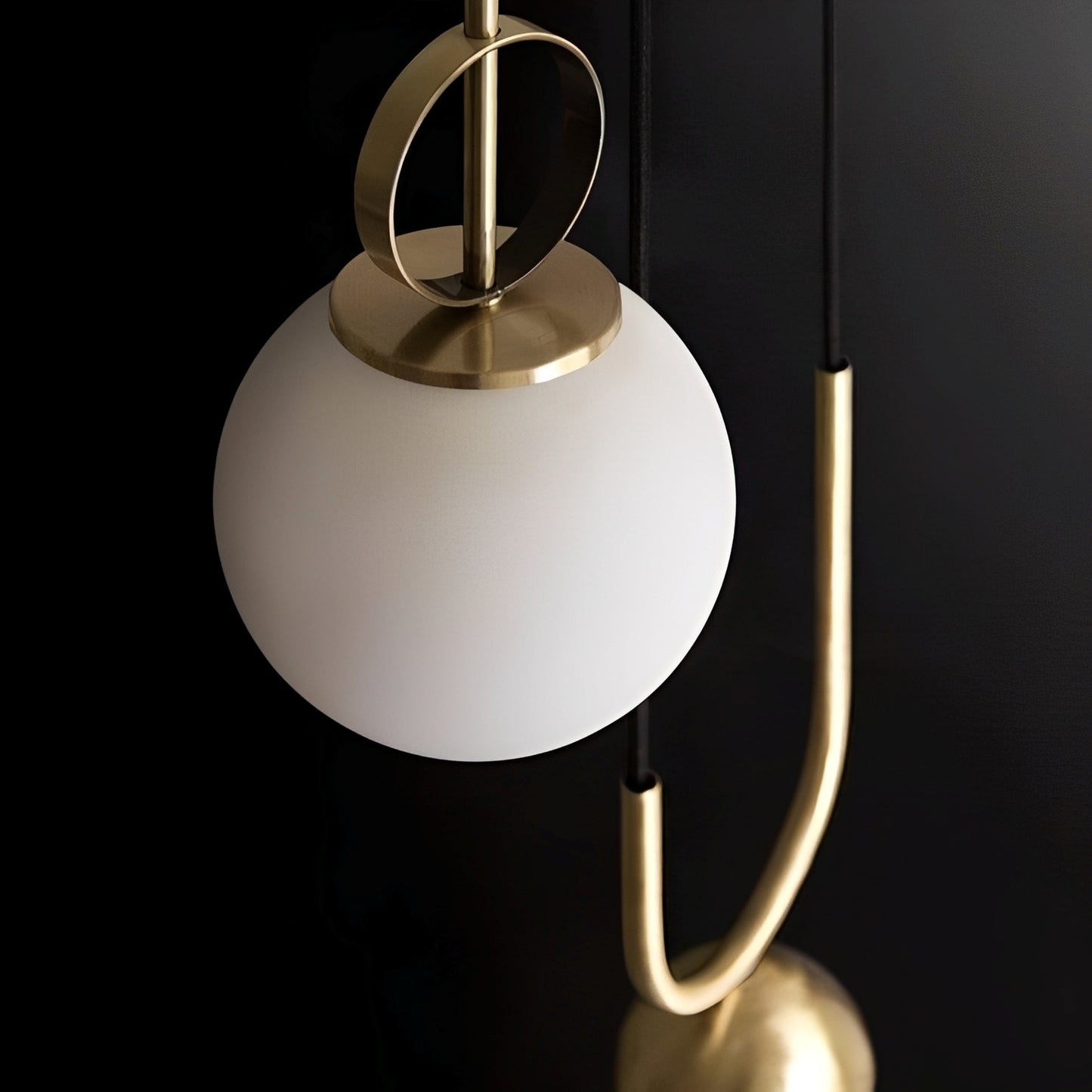 Vireo – Postmoderne Glas-Kugel Designer-Hängeleuchte