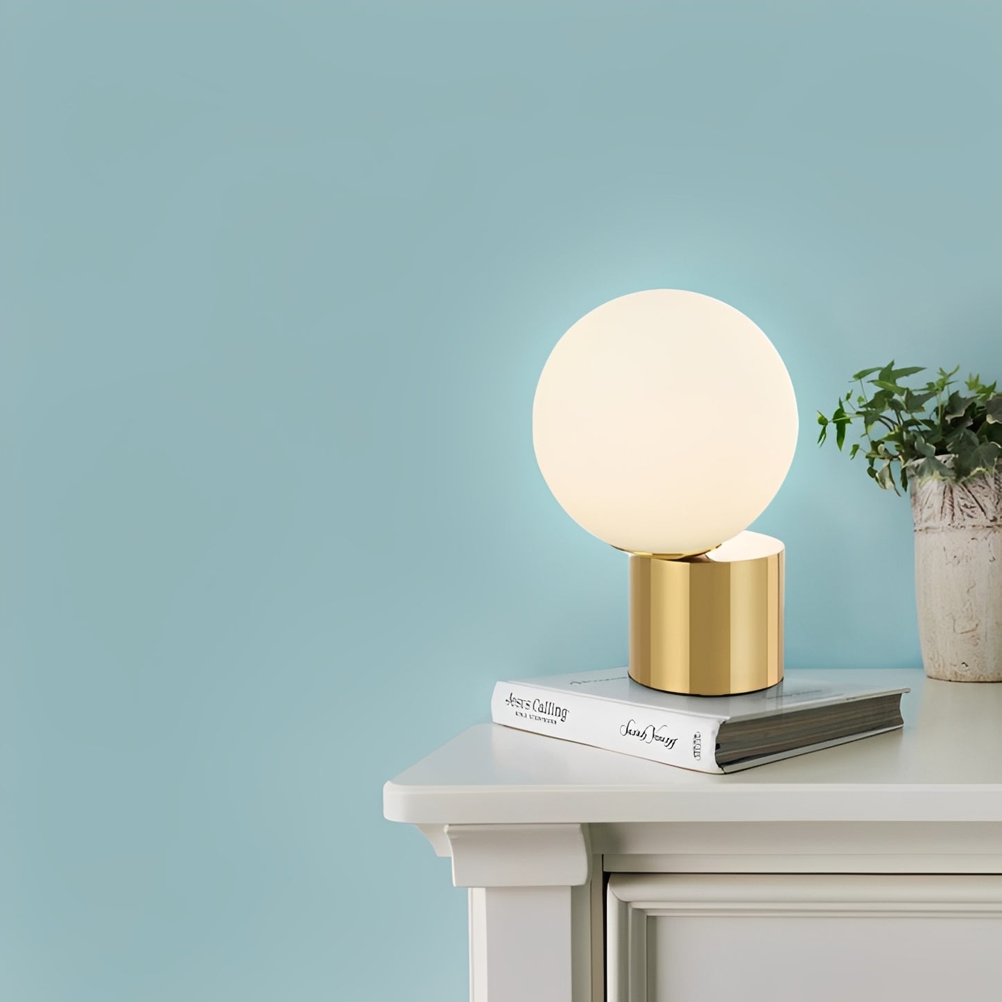 Alex – Moderne Nordic Glas-Tischleuchte