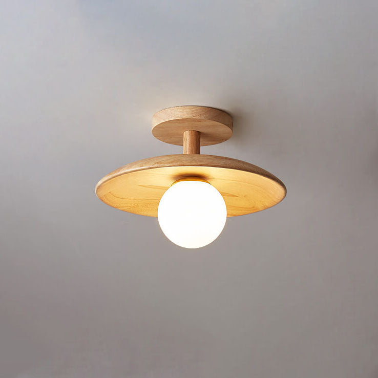 Elian – Moderne Deckenleuchte im Holz-Design