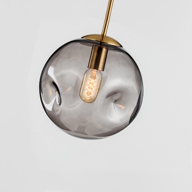 Mond – Kreative Glas-Deckenlampe