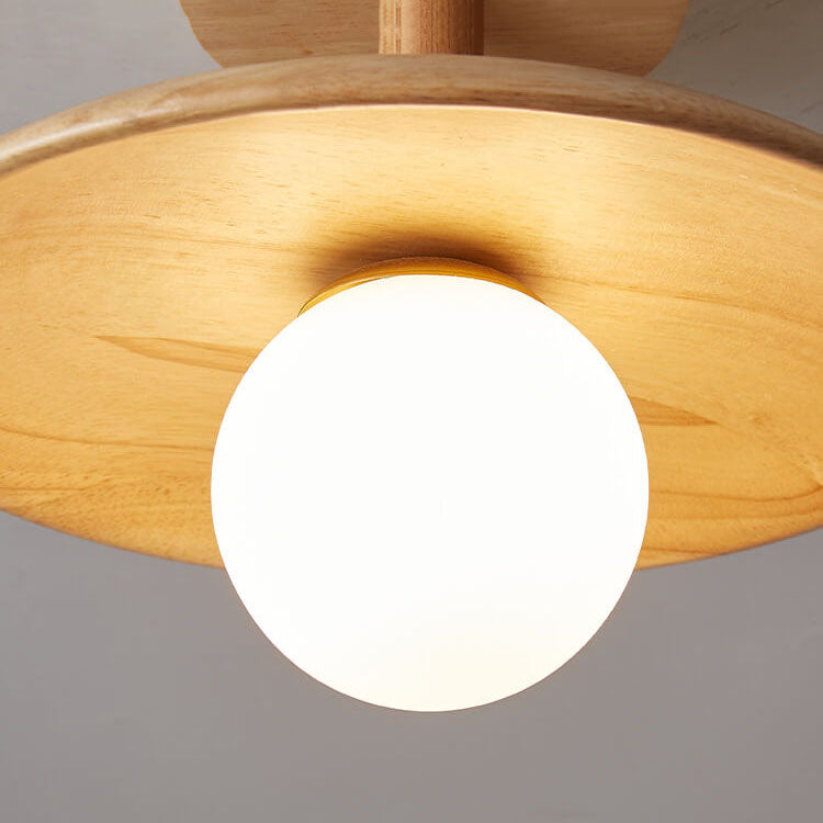 Elian – Moderne Deckenleuchte im Holz-Design