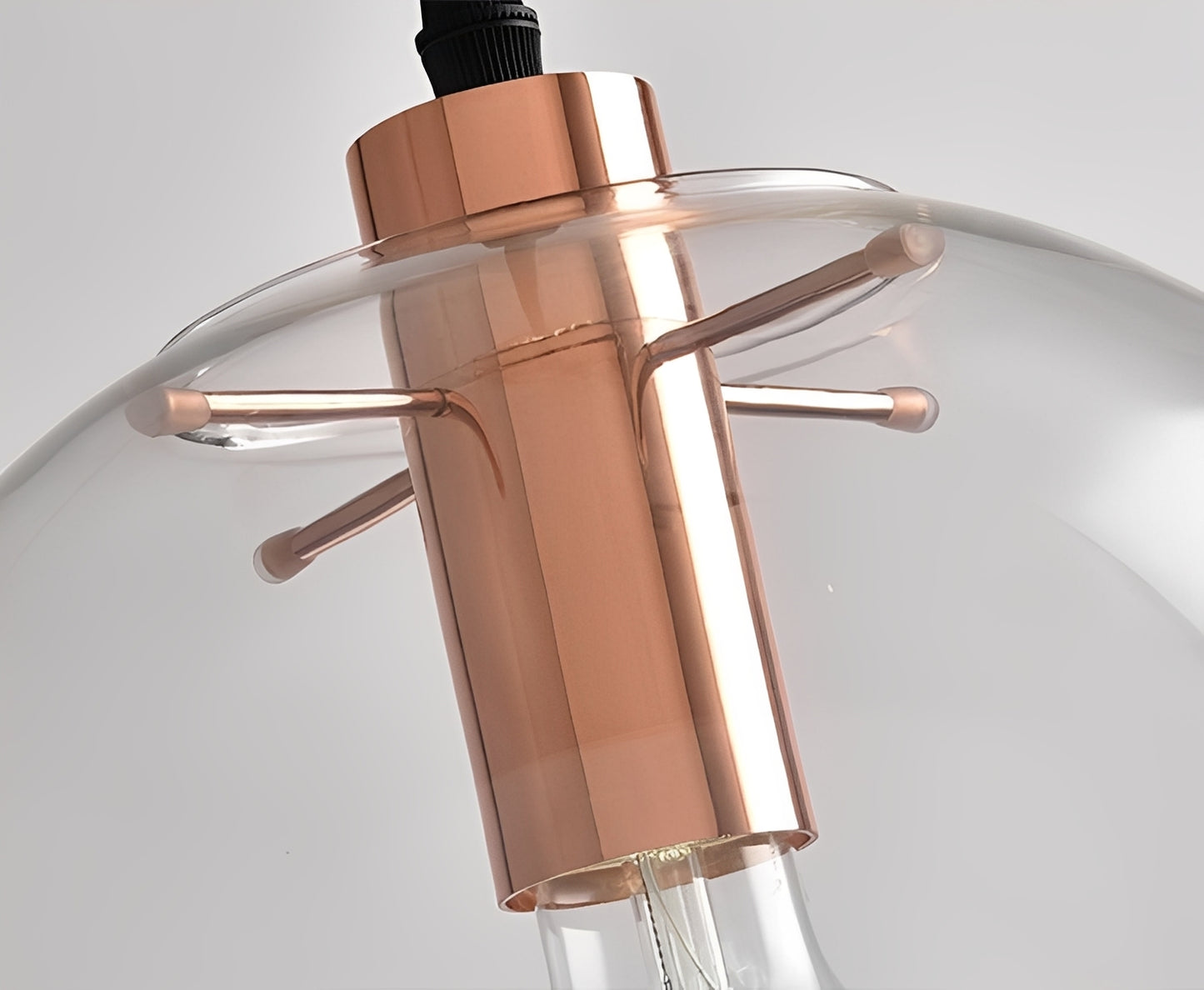 Brent – Nordische Postmoderne Glas-Hängeleuchte