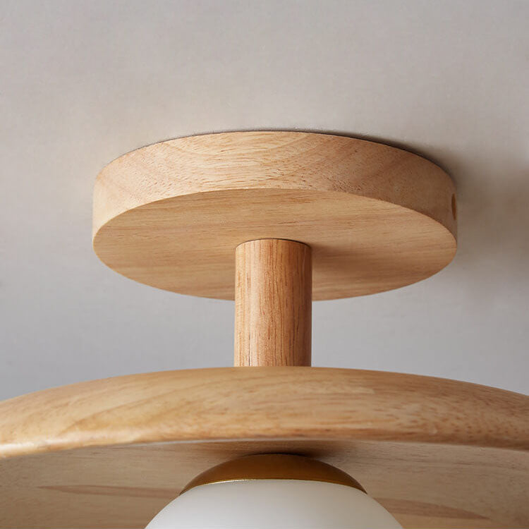 Elian – Moderne Deckenleuchte im Holz-Design