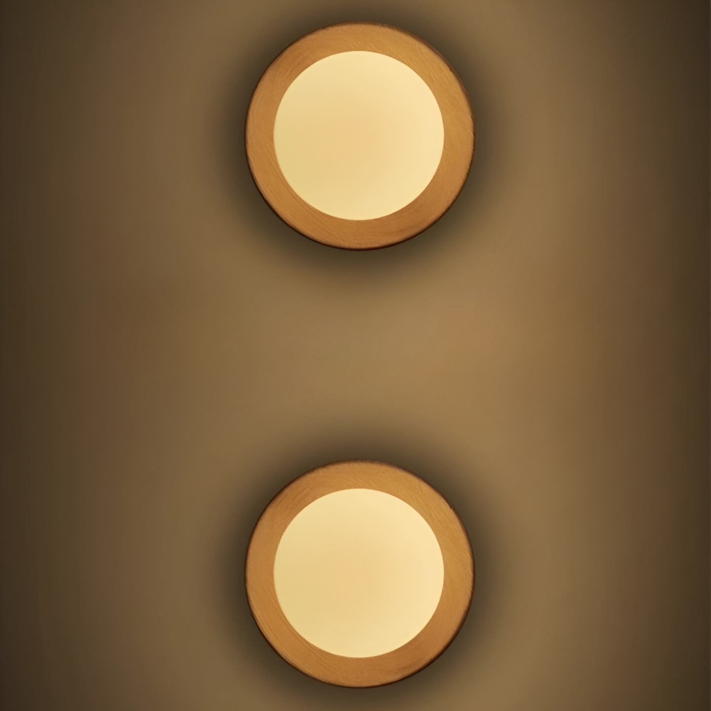 Miley – Nordic Tangyuan Holz-Wandlampe