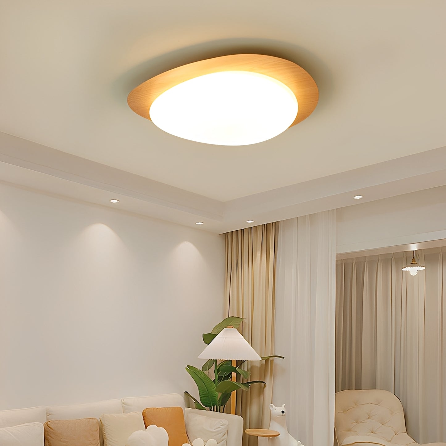 Lumin – Chinesische Deckenlampe mit Augenschutz
