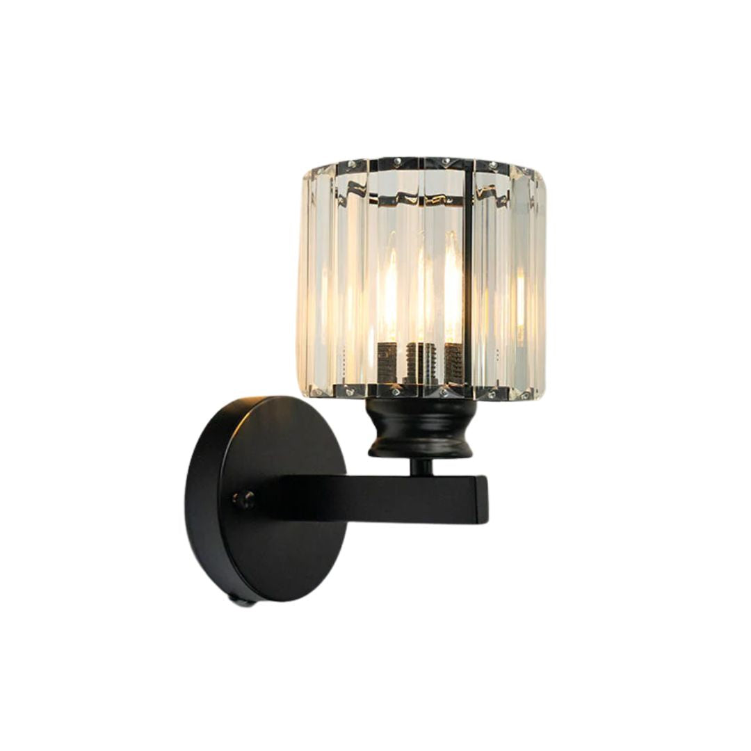 Quisso – Kristall-Wandlampe