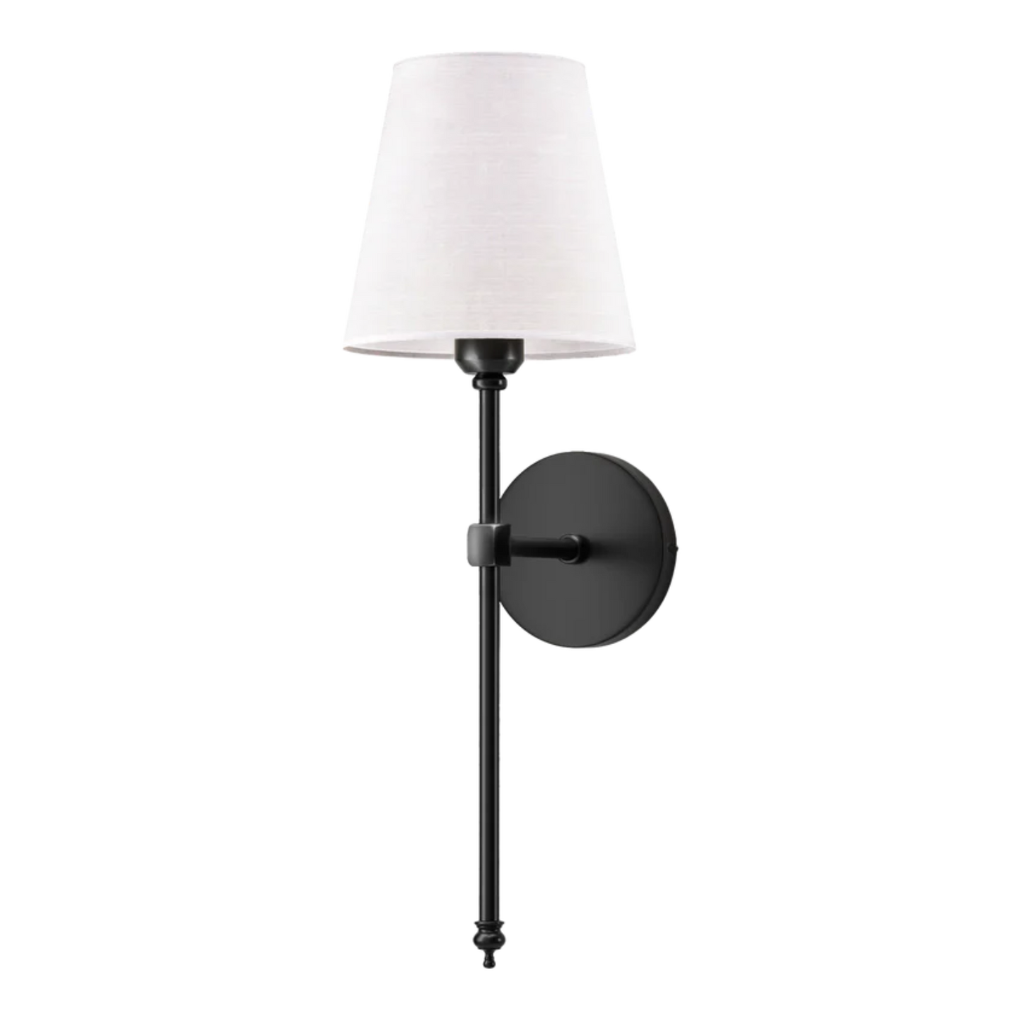 Noria – Elegante Kupfer-Stoffschirm Wandleuchte