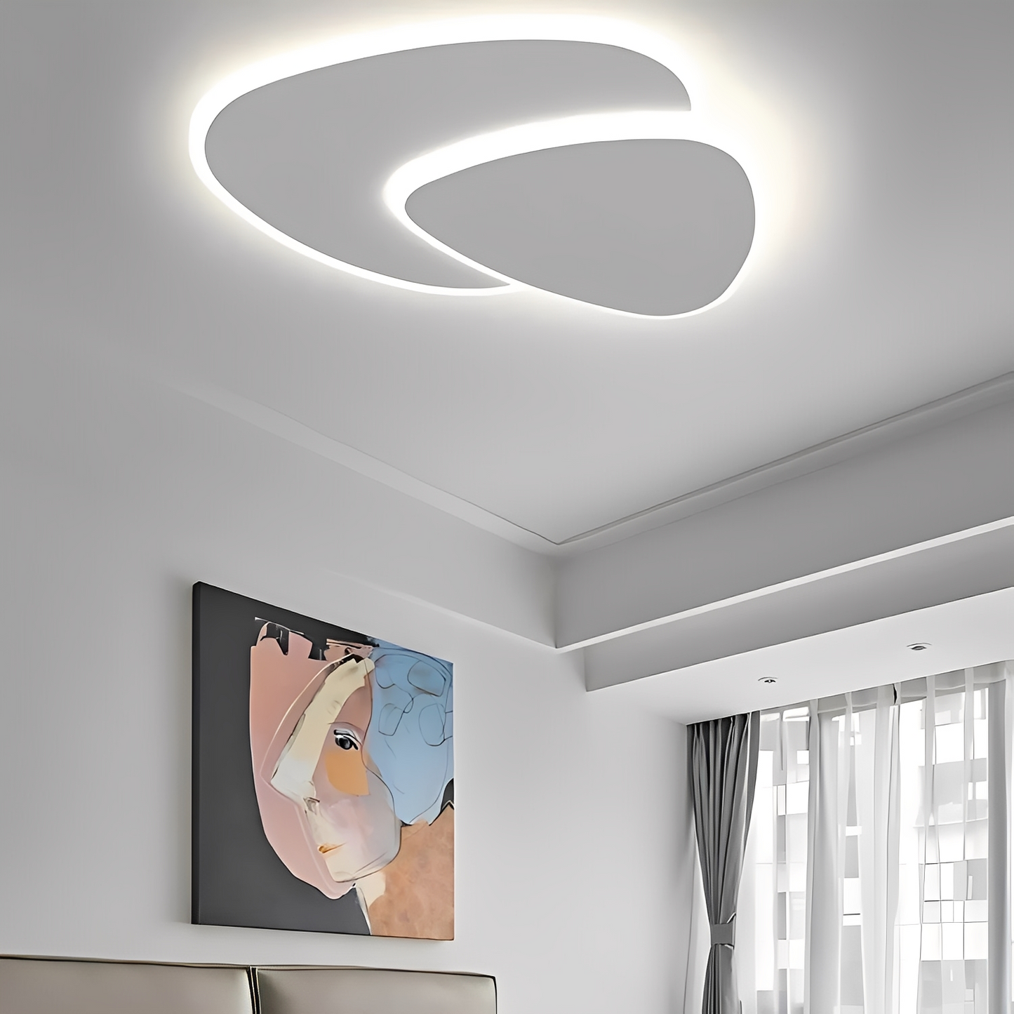 Triana – Moderne Dreiecks-Deckenleuchte