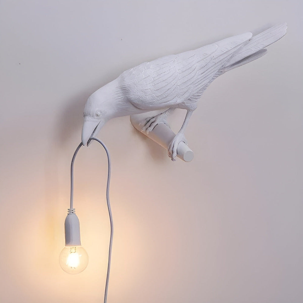 Takara – Nordische Vogel-Tisch- & Wandleuchte
