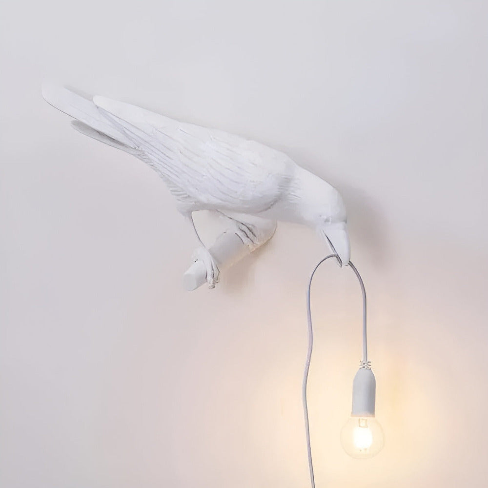 Takara – Nordische Vogel-Tisch- & Wandleuchte