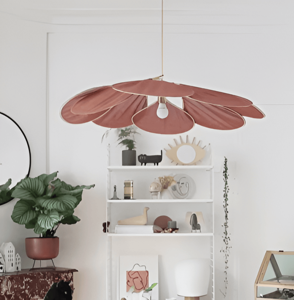 Miyako – Boho-Stoff-Pendelleuchte