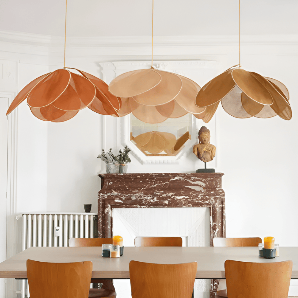 Miyako – Boho-Stoff-Pendelleuchte