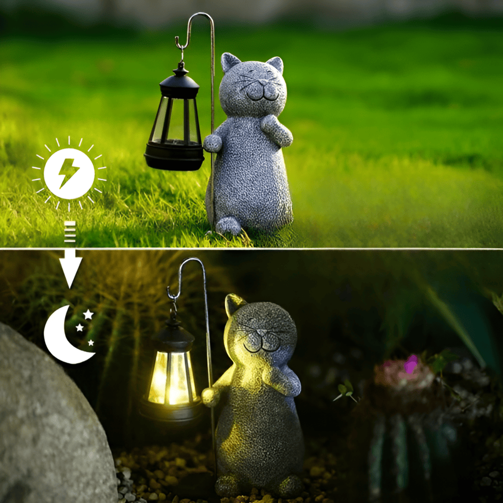 Kohana – Solarbetriebene Gartenkatze