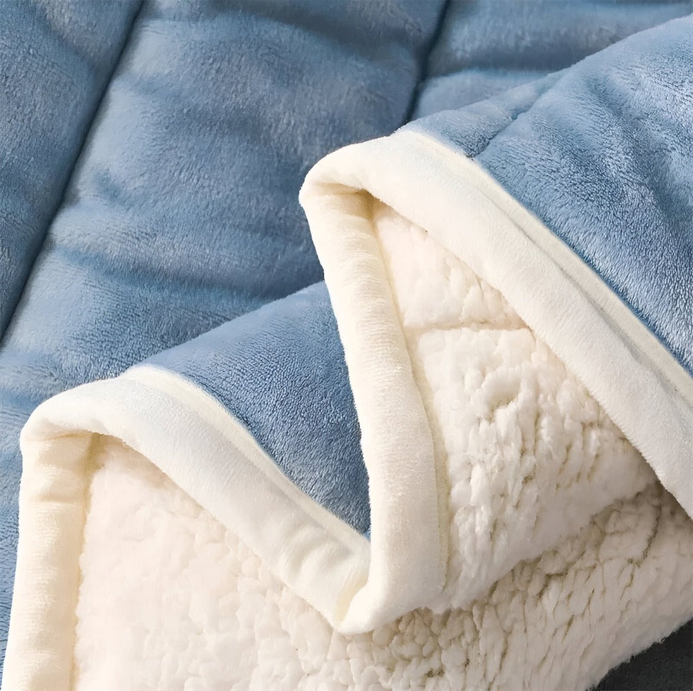 Nozomi – Dreilagige Flanell-Winterdecke