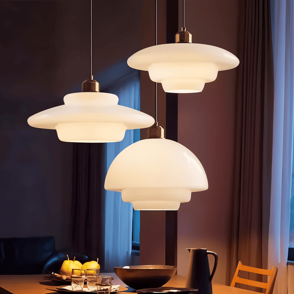 Sora – Moderne Minimalistische Glas-Pendelleuchte
