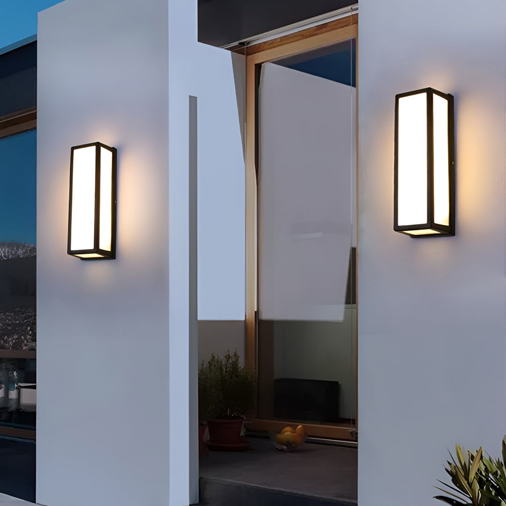 Sakura – Rechteckige LED Wandleuchte