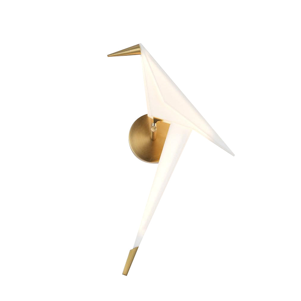 Aliyah – Origami-Vogel Wandleuchte