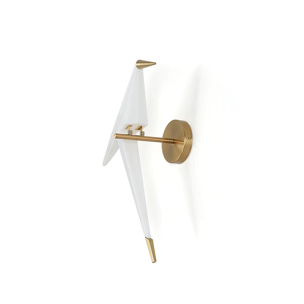 Aliyah – Origami-Vogel Wandleuchte