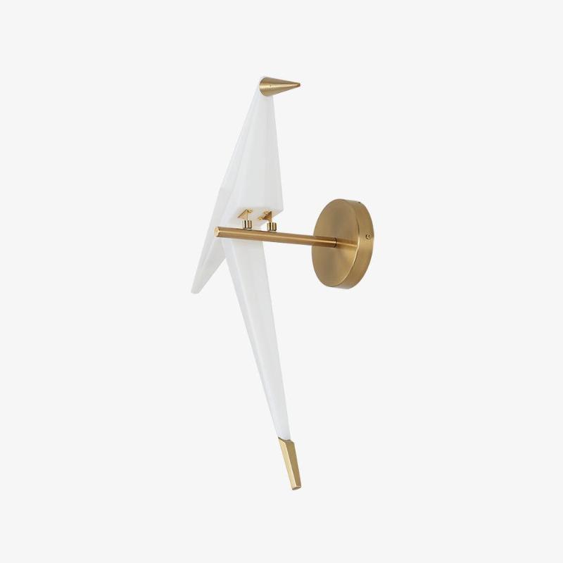 Aliyah – Origami-Vogel Wandleuchte
