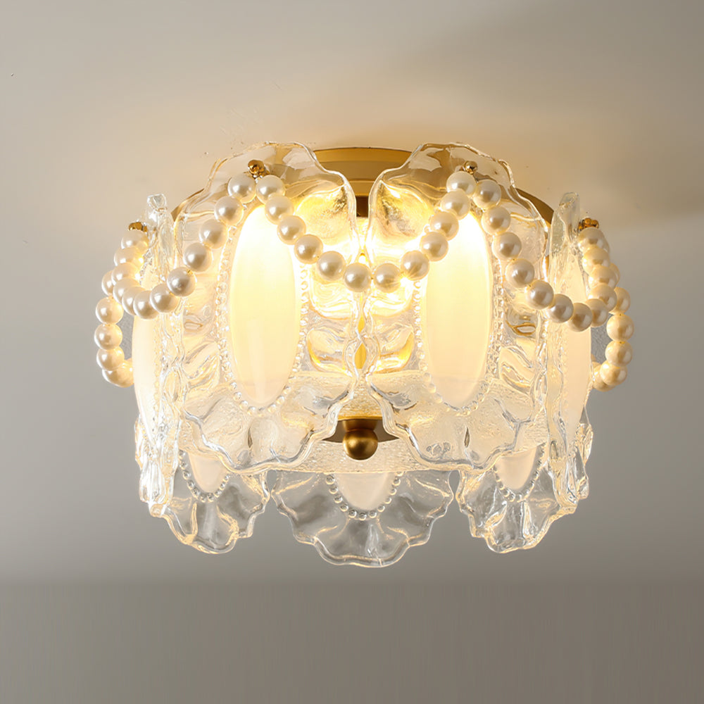 Priya – Deckenleuchte mit Perlen-Design