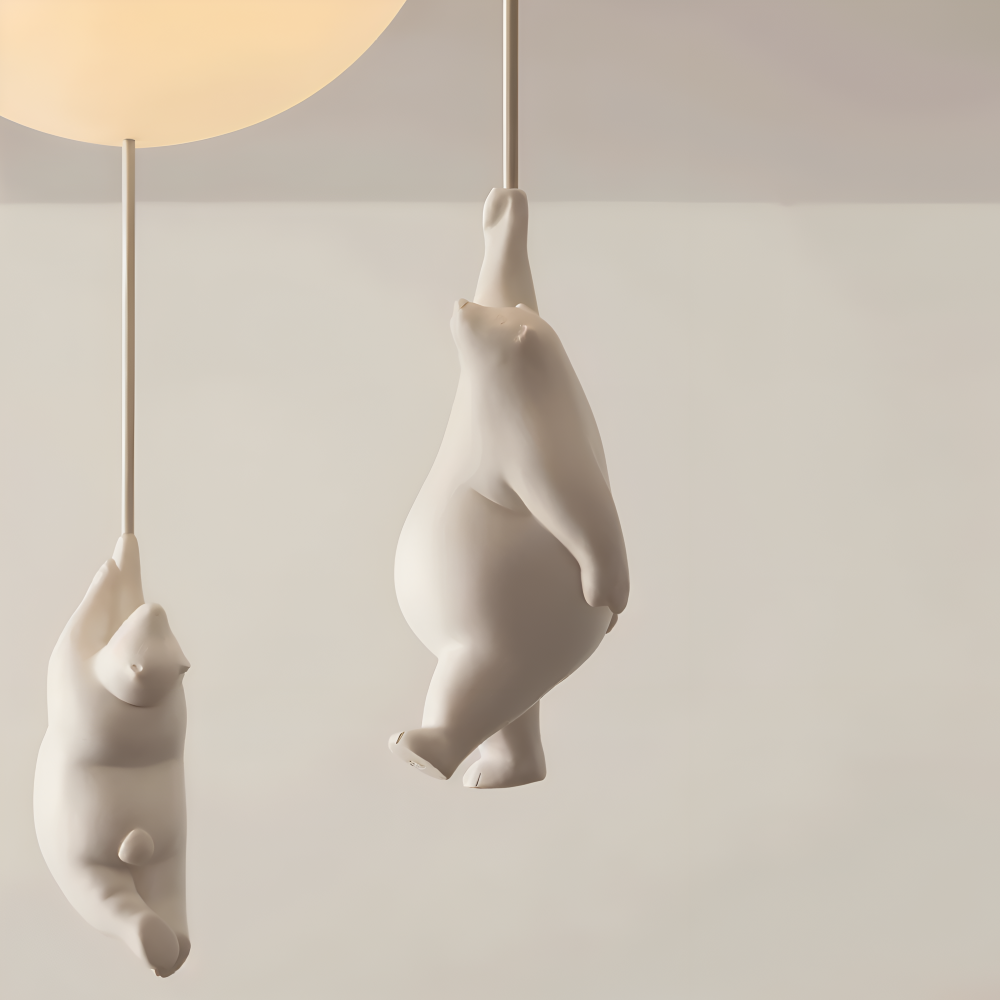PolarLoon – Lekfull Ballongbjörn Pendellampa