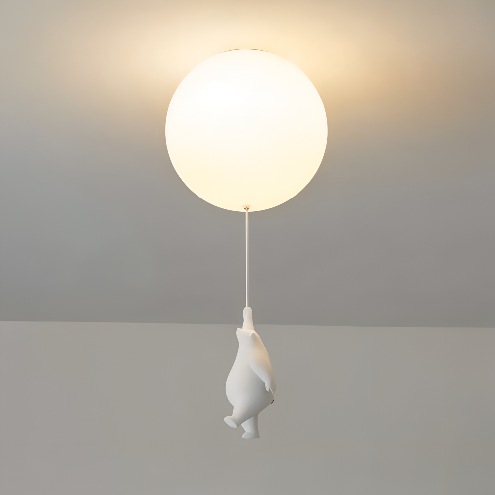 PolarLoon – Lekfull Ballongbjörn Pendellampa