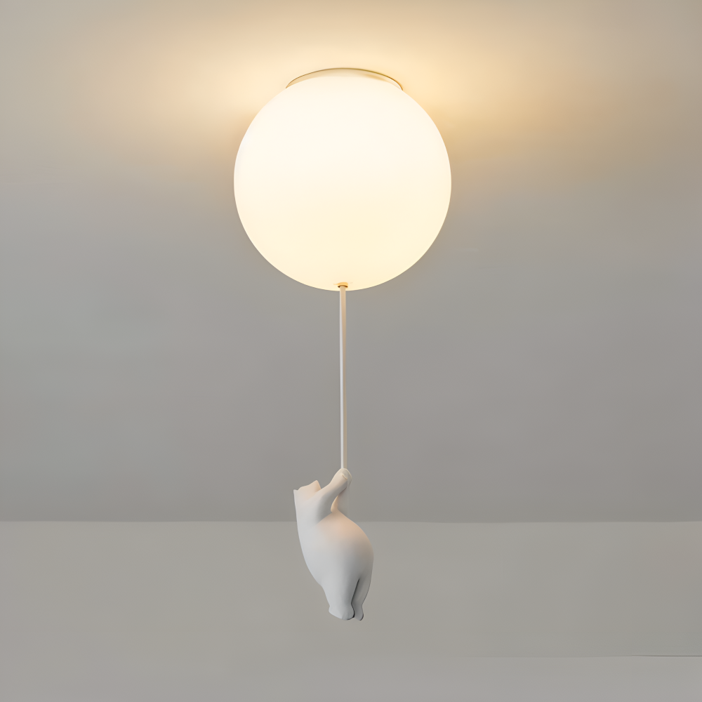 PolarLoon – Lekfull Ballongbjörn Pendellampa