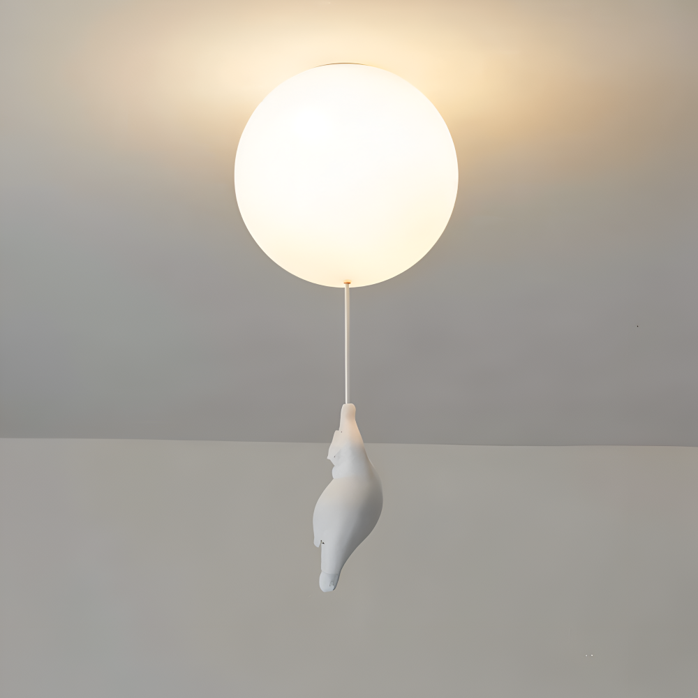 PolarLoon – Lekfull Ballongbjörn Pendellampa