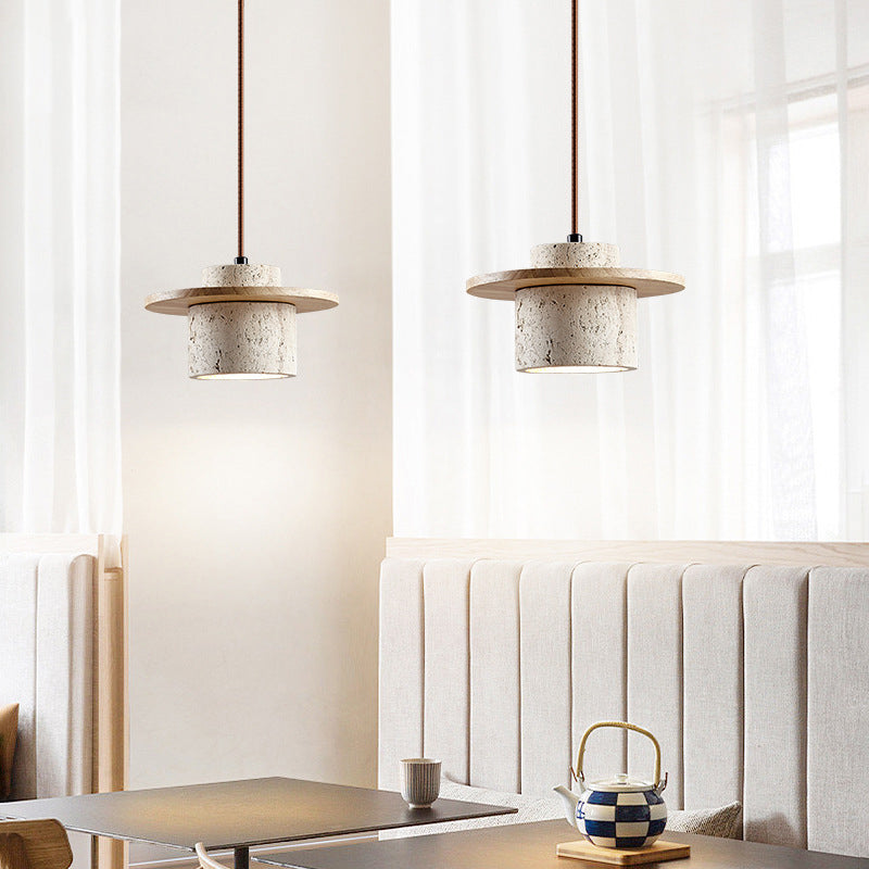 Noemi – Retro Stein-Tischlampe