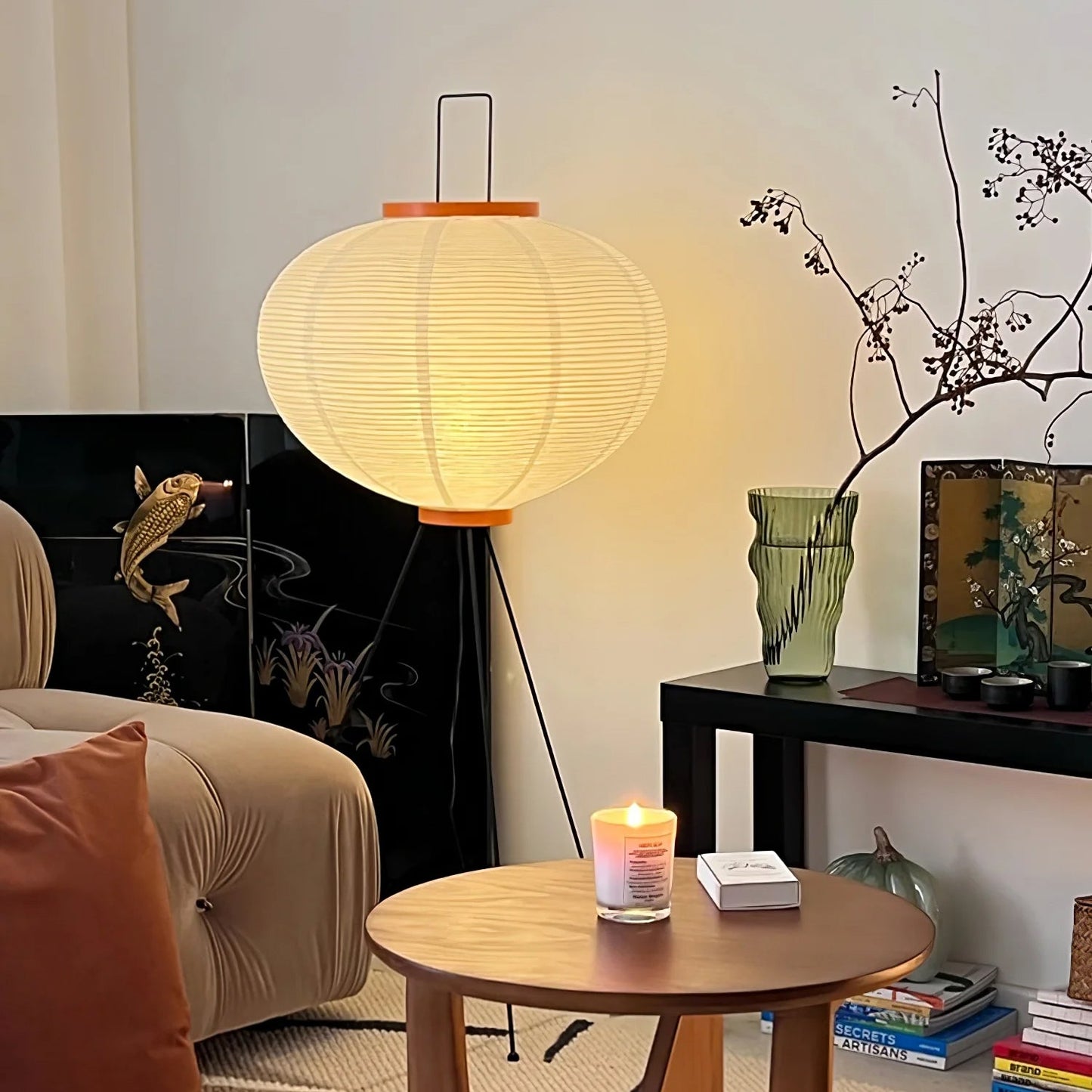 Hana – Japanische Wabi-Sabi Tischlampe