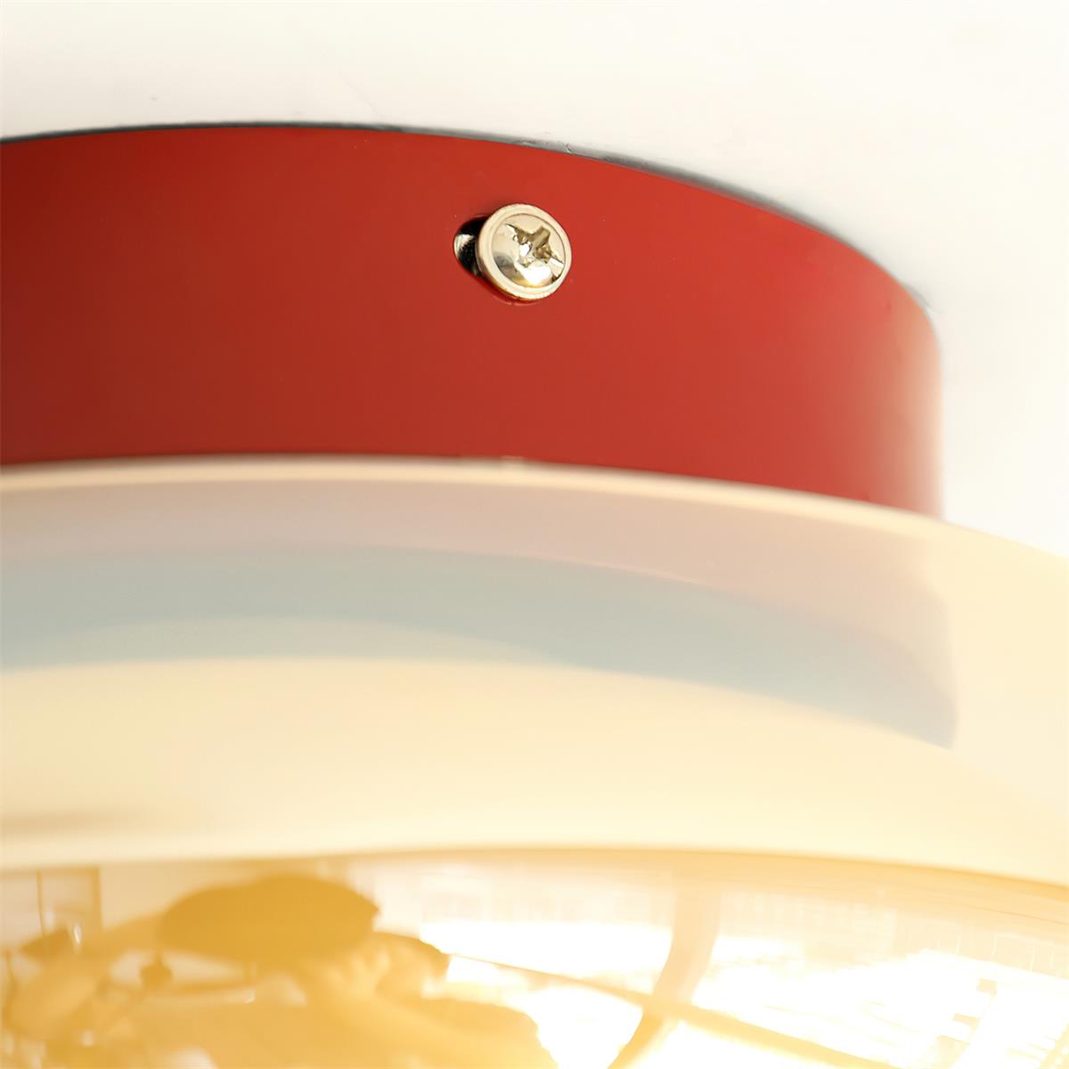 Zendi – Moderner Kronleuchter mit Glas-Schirm