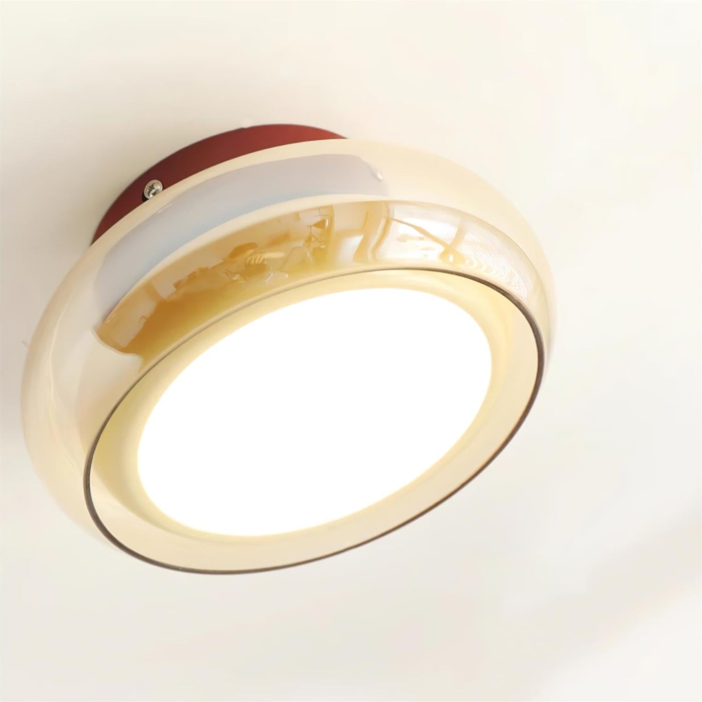 Zendi – Moderner Kronleuchter mit Glas-Schirm